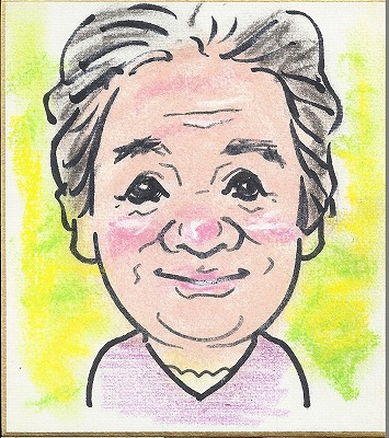 格安！1000円の色紙似顔絵