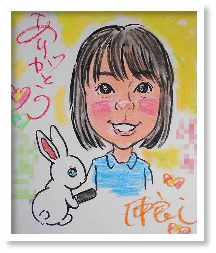 ペットの似顔絵